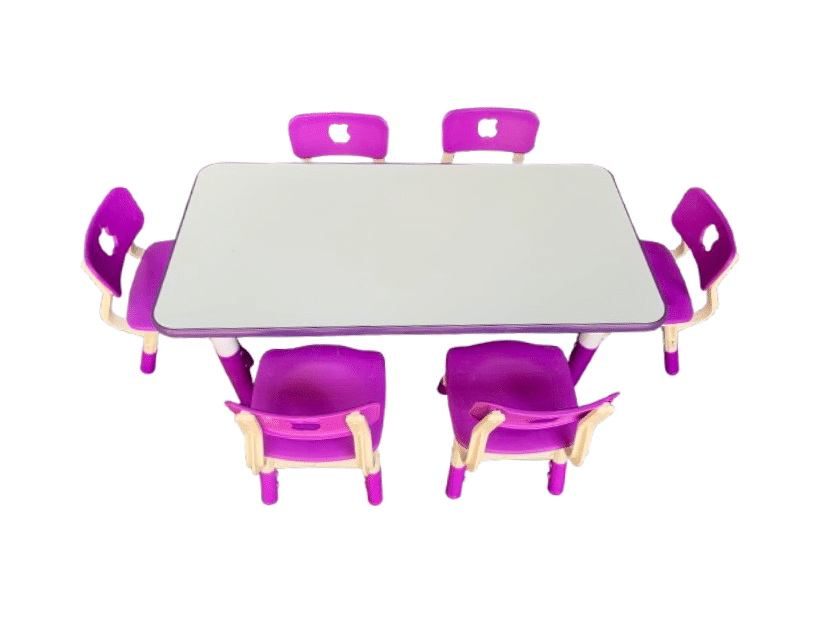 Purple Kindergarten Furniture