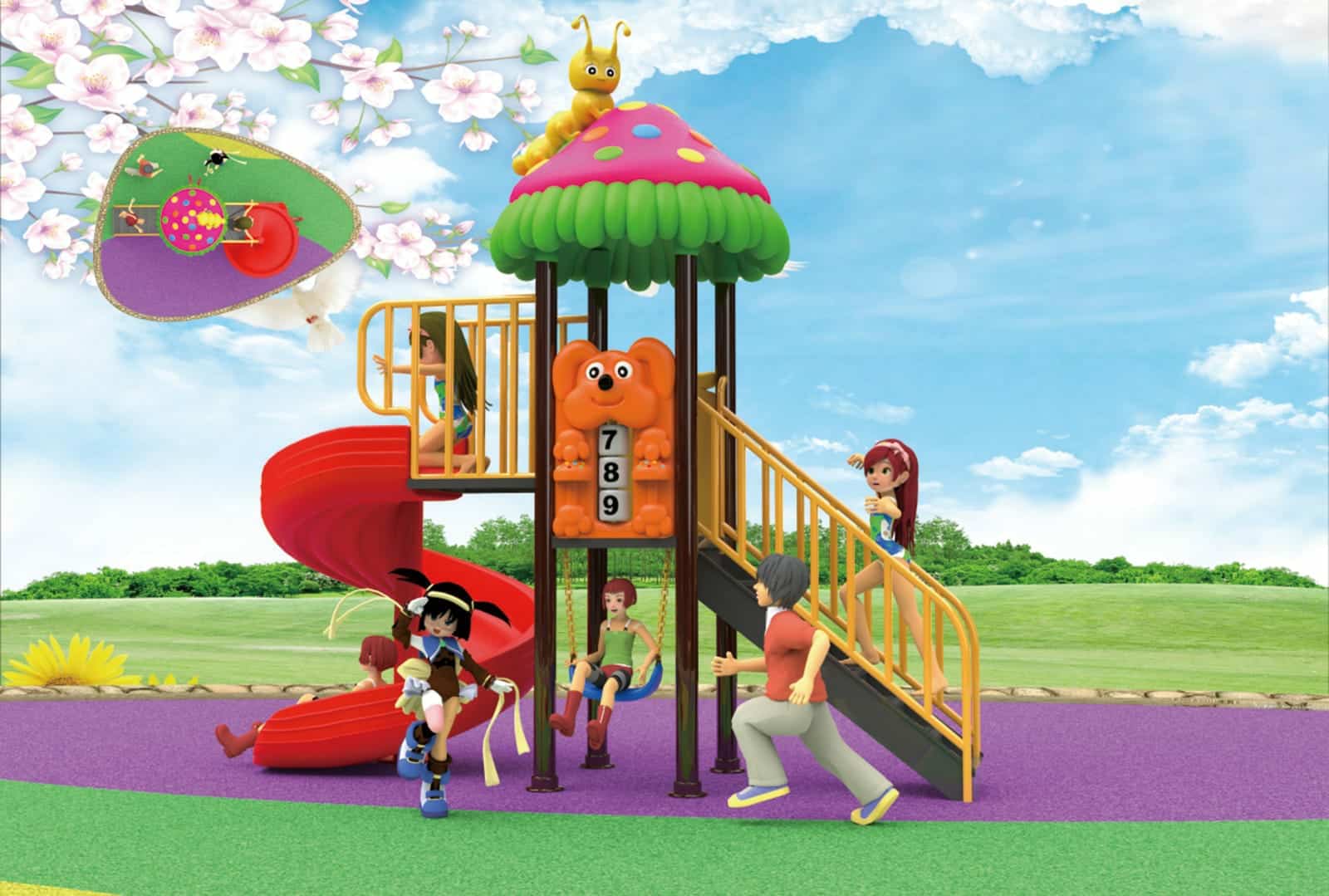 Giant Jungle Gym HS 08002