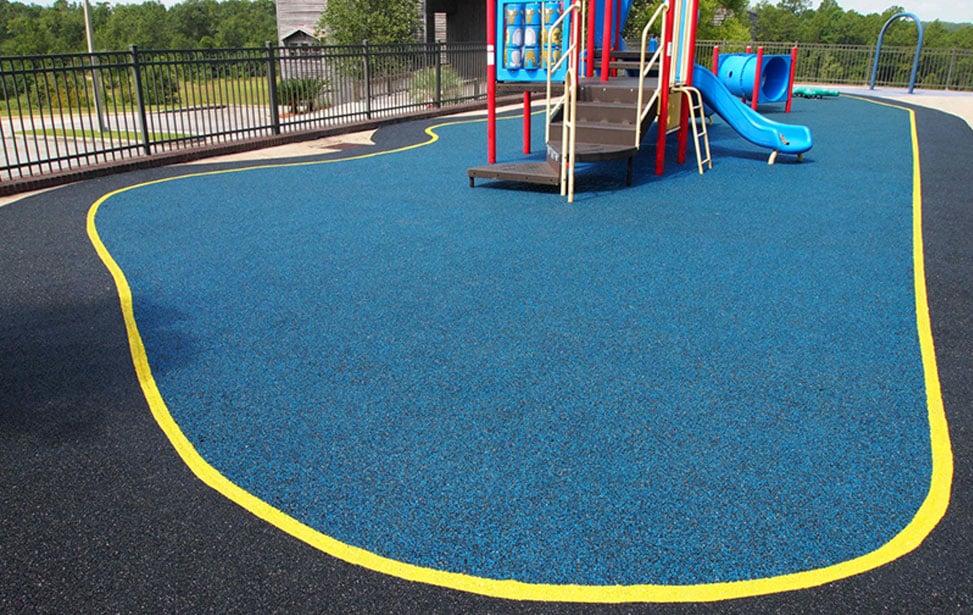 Rubber Wet Pour